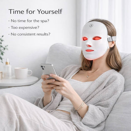ROXEIN LED Light Therapy Face Mask